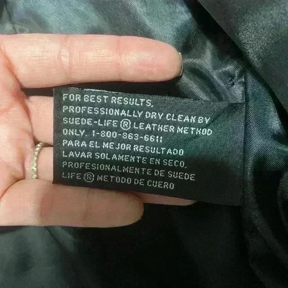 Worthington Women’s Leather Jacket Black Size XL - Picture 5 of 10